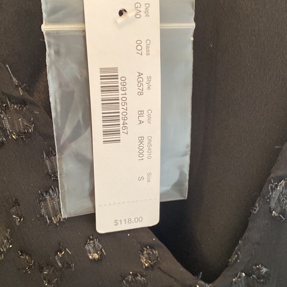 NWT-J. Crew Shimmer Dot Tie Waist Top - Picture 3 of 4